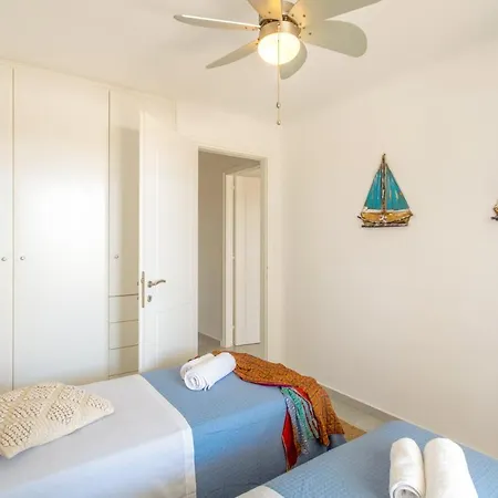 Ampelas - 3Br Cycladic House - White Heaven Apt4 암벨라스