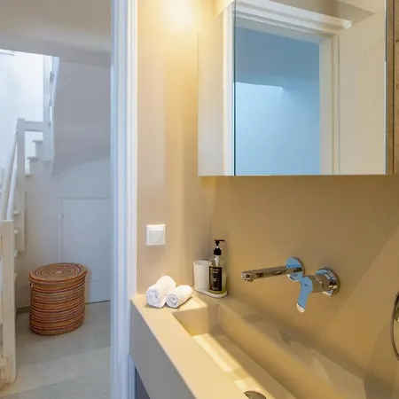 펜션 Ampelas - 3Br Cycladic House - White Heaven Apt4